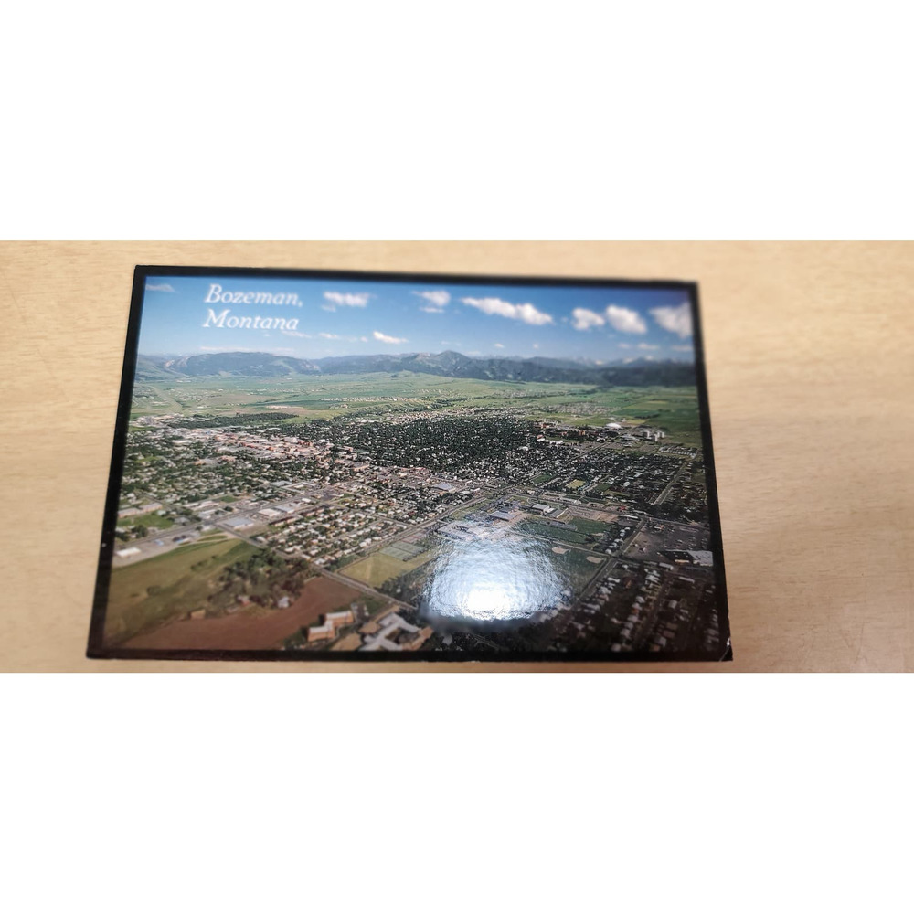 Bozeman Montana Big Sky Gallatin Mountains 1991 Vintage